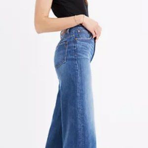 Madewell Wide Leg Crop Jeans